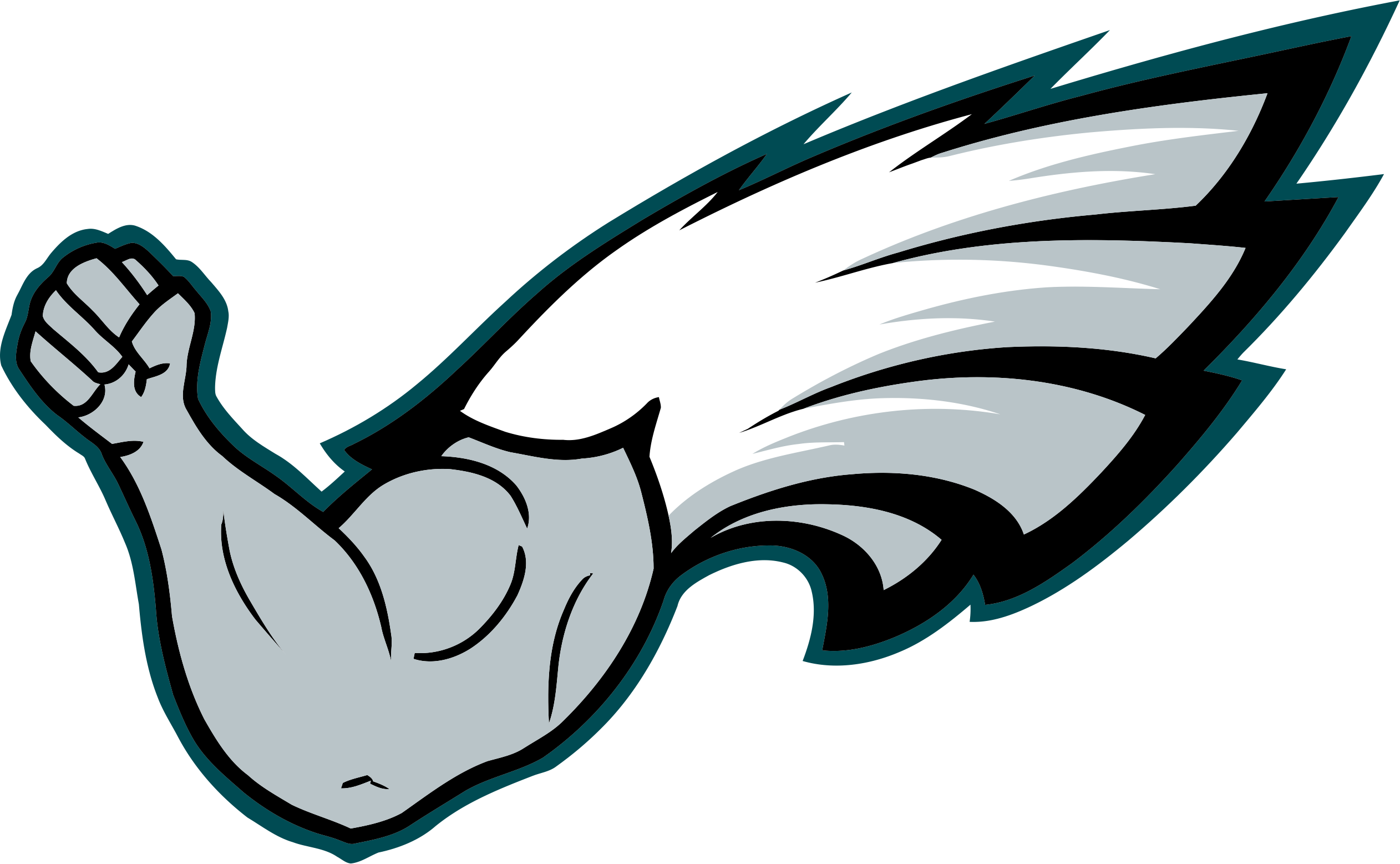 Philadelphia Eagles Steroids Logo fabric transfer